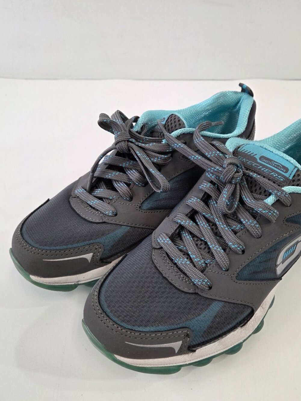 Skechers Sketch-Air Womens Running Shoes 11848 Blue Size 5